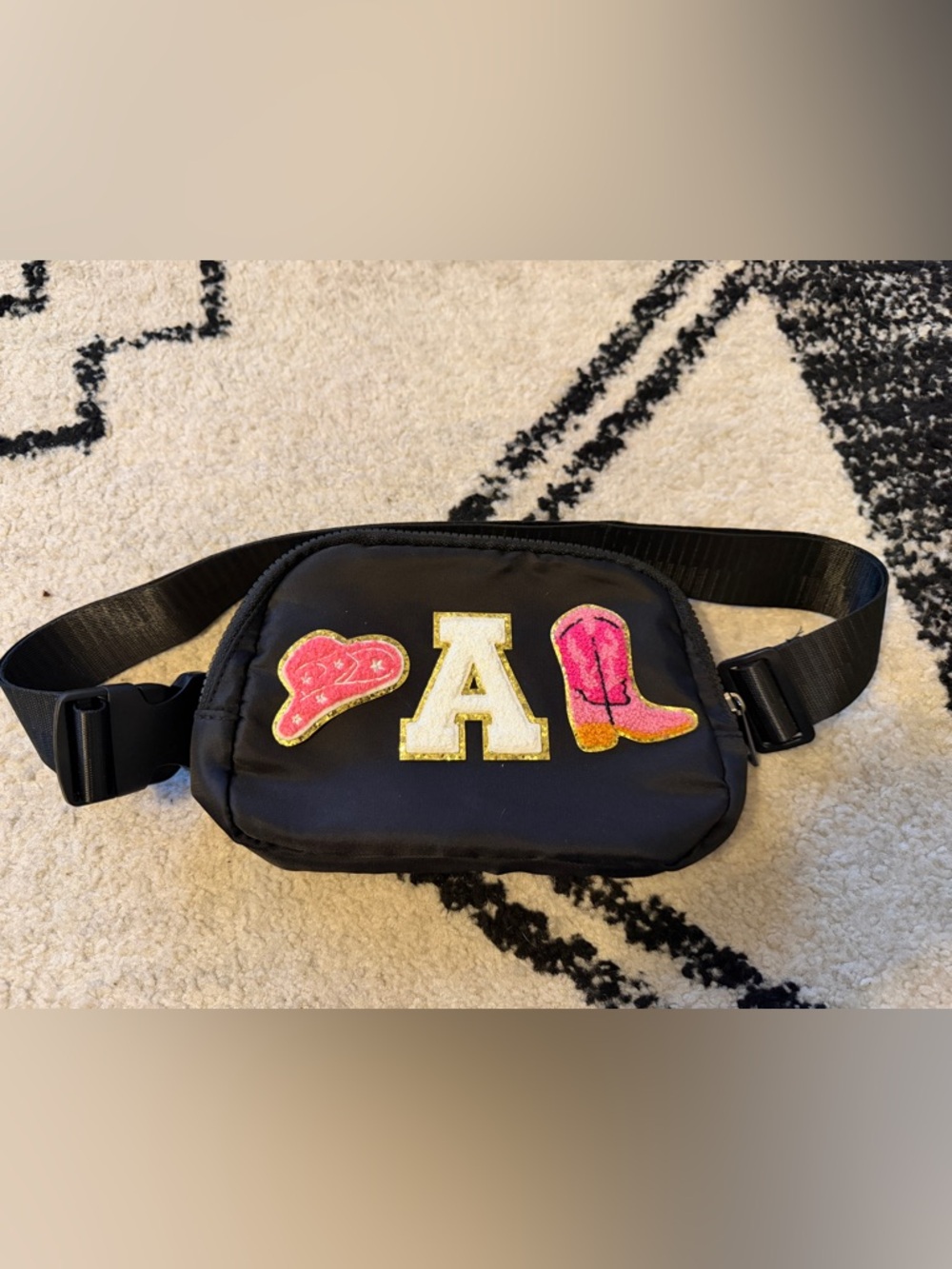 🔥 3 for $10 🔥 Black “A” Western Cross Body Bag